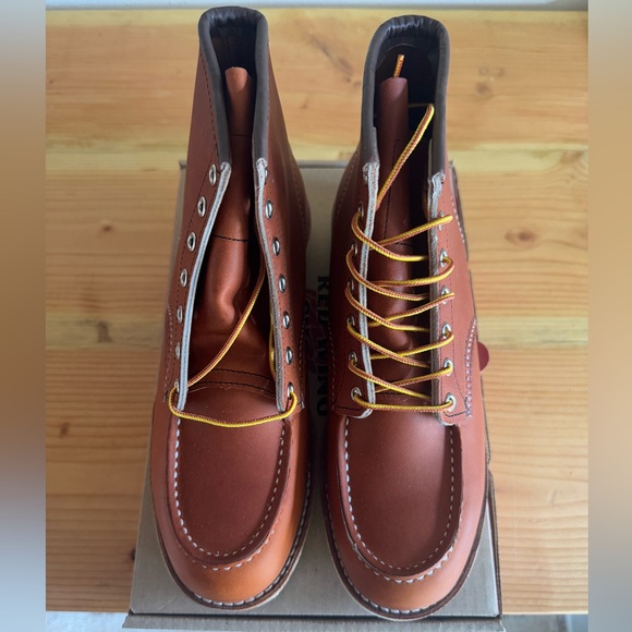 NWT Red Wing Men’s Moc 6-Inch Boot - Size 10 - Picture 3 of 7